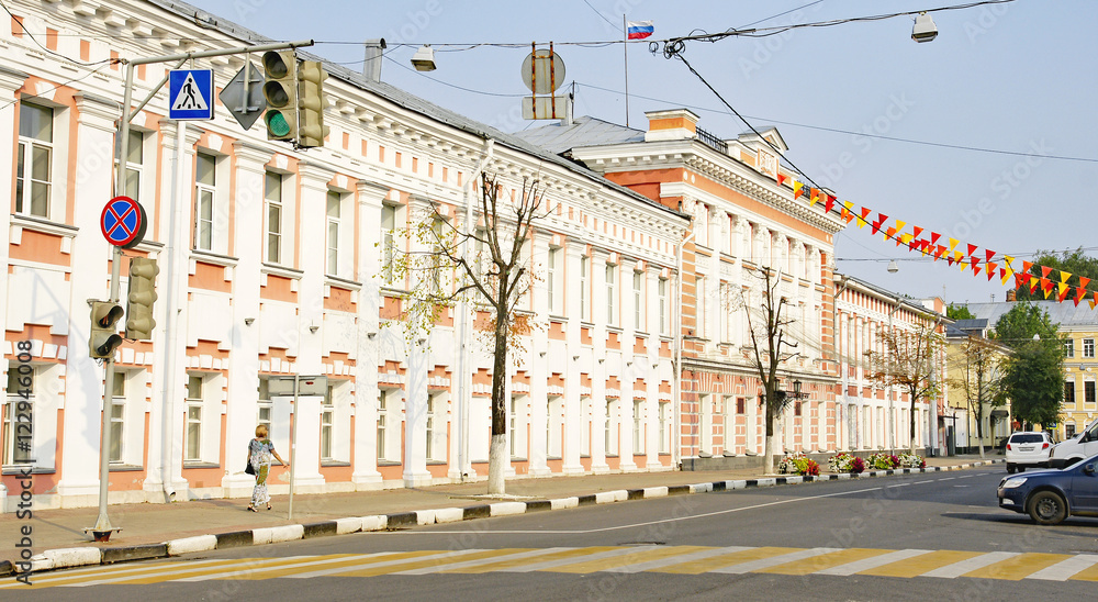 Obraz premium Vista de Yaroslavl, Rusia