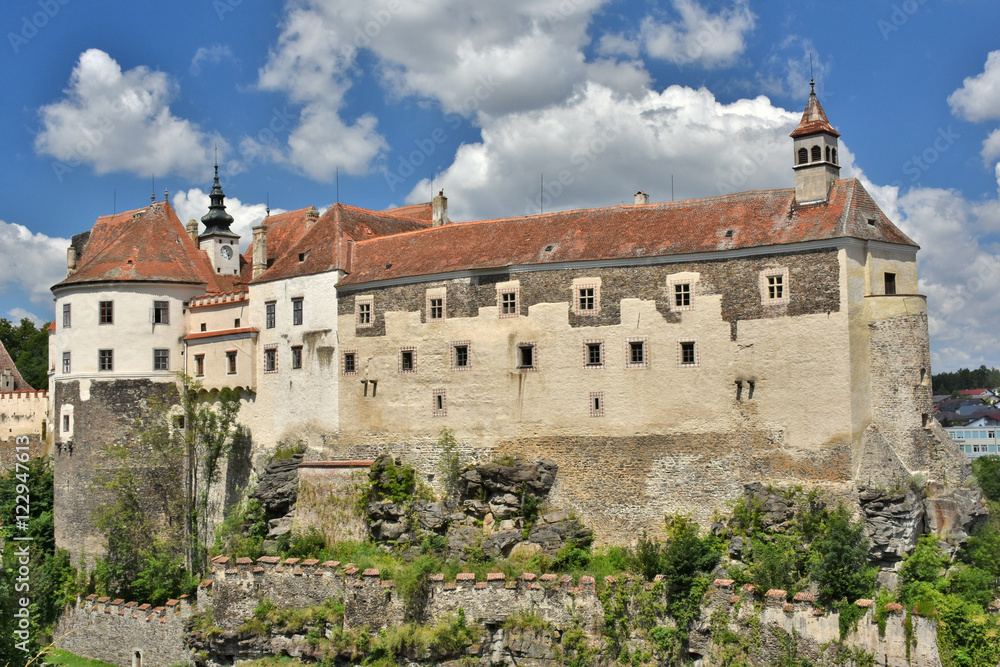 Castle Raabs, Lower Austria, in summer.