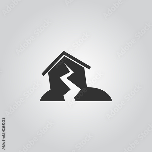 Earthquake Icon logo