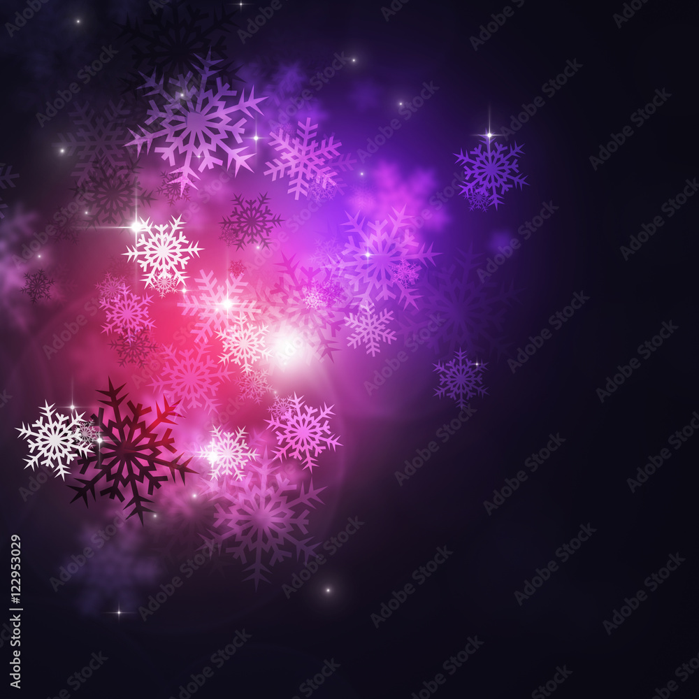 Abstract Winter Red Background Abstract Winter Red Background