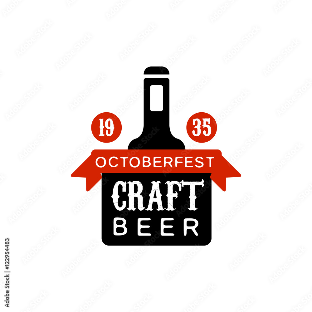 Oktoberfest Craft Beer Logo Design Template Oktoberfest Craft Beer Logo Design Template