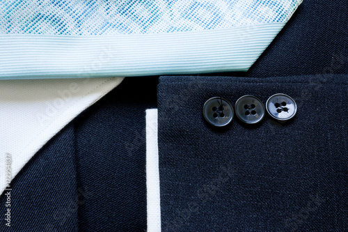 Business suit buttons