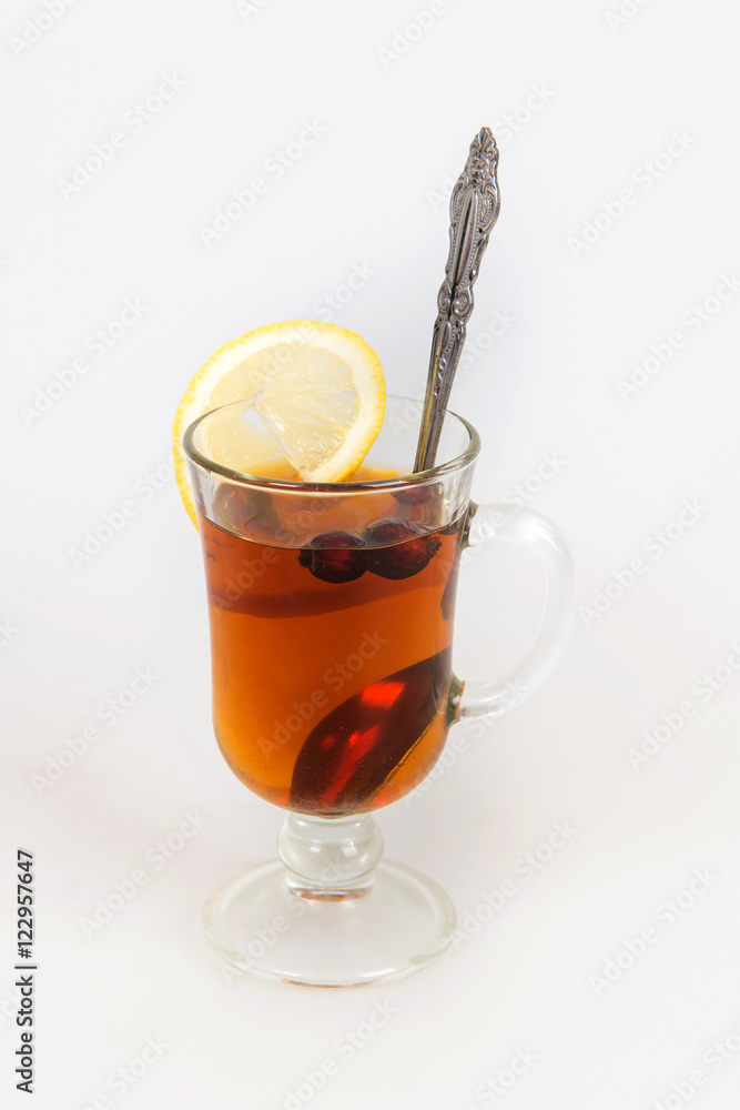 glass of ice tea with lemon on white background, A glass of herbal tea with sliced lemon on white background lemon tea for colds and flu herbs glass of ice tea with lemon on white background, A glass of herbal tea with sliced lemon on white background lemon tea for colds and flu herbs