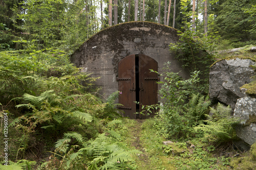 Erdbunker in Schweden