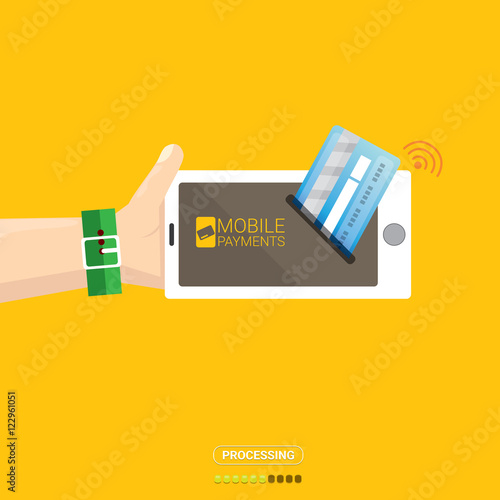 Flsmartphone processing of mobile payments