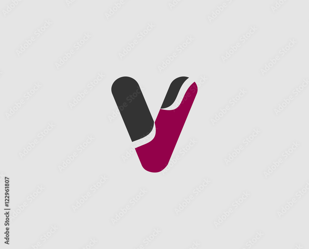 Letter V logo icon design template elements
Letter V logo icon design template elements