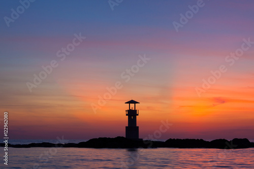 lighthouse in Thailand.