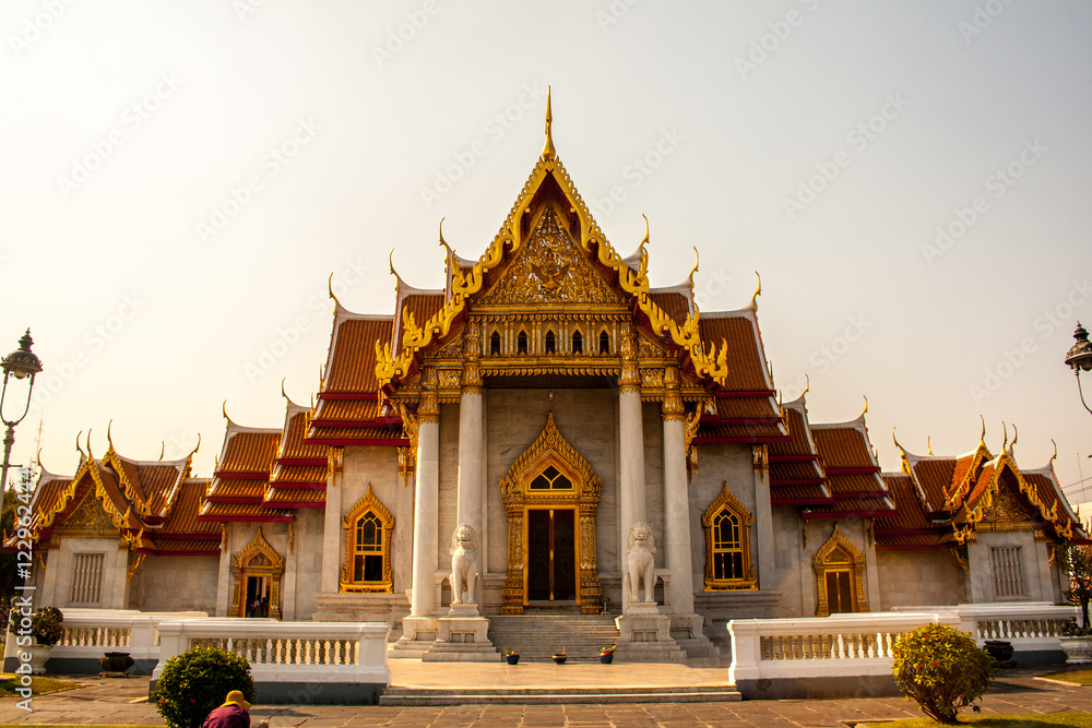 Fototapeta premium Bangkok, Marble temple