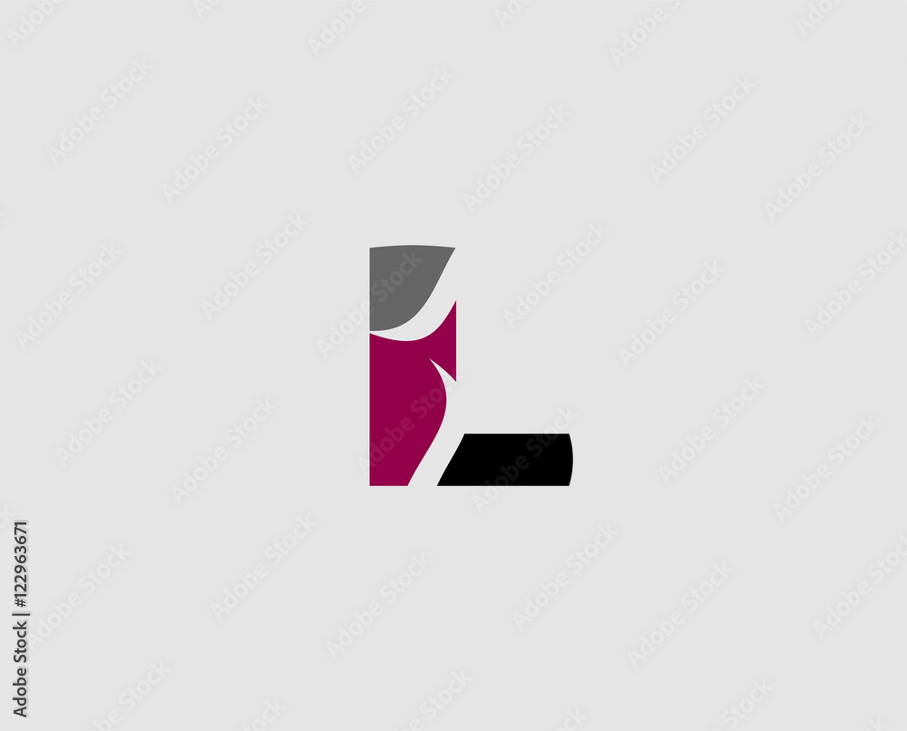 Abstract icon based on the letter L
Abstract icon based on the letter L