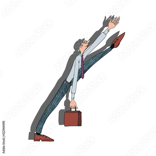 Everyday life of an office worker