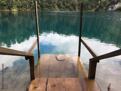 Laguna Ensueño, Lagos de Montebello, Chiapas. photo