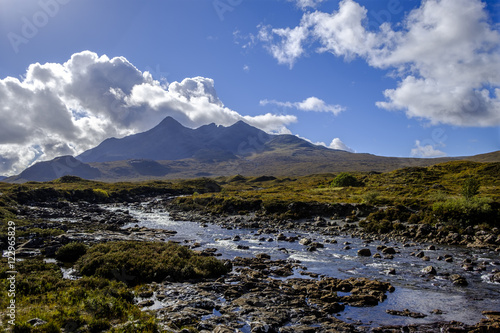River Sligachan and Cuillins
