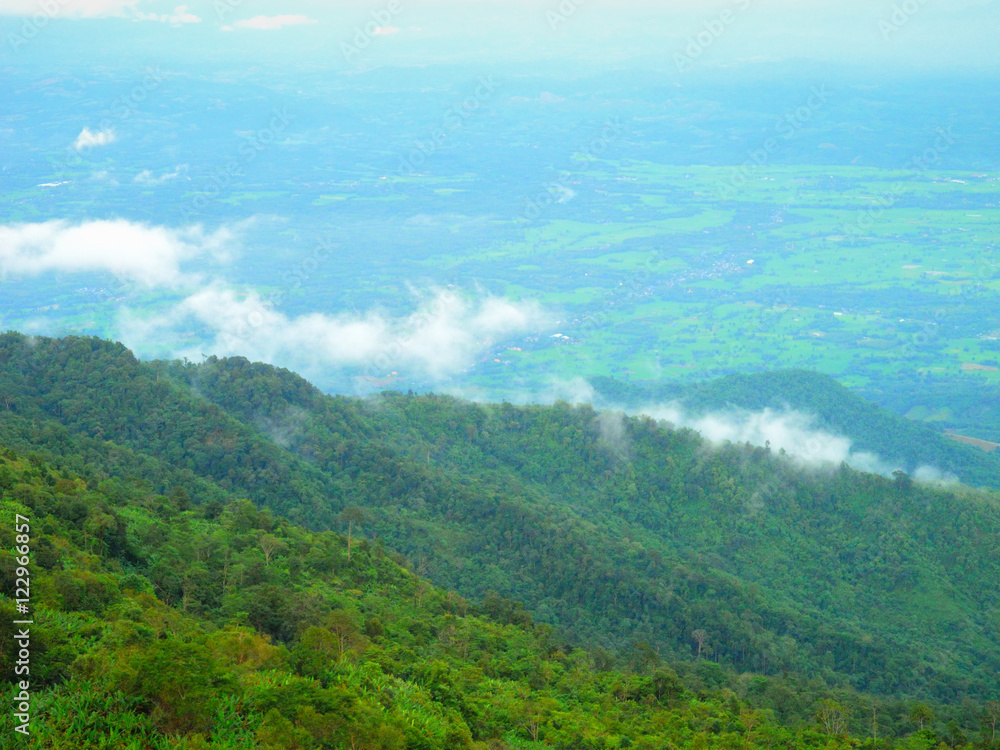 Naklejka premium Phu tub berk, Petchabun, Thailand.