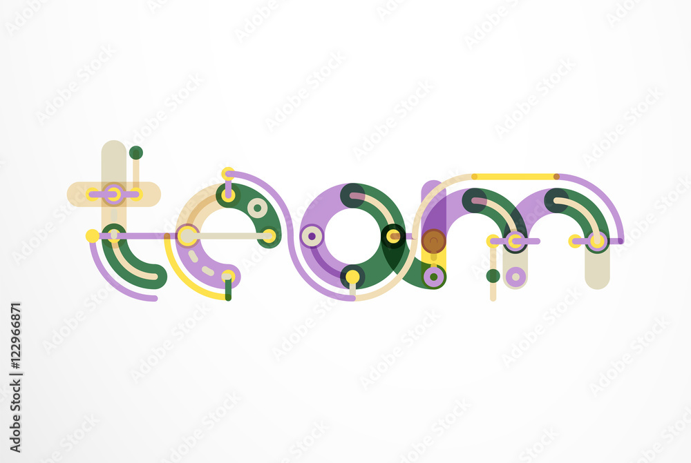 Abstract line design letter logo Abstract line design letter logo