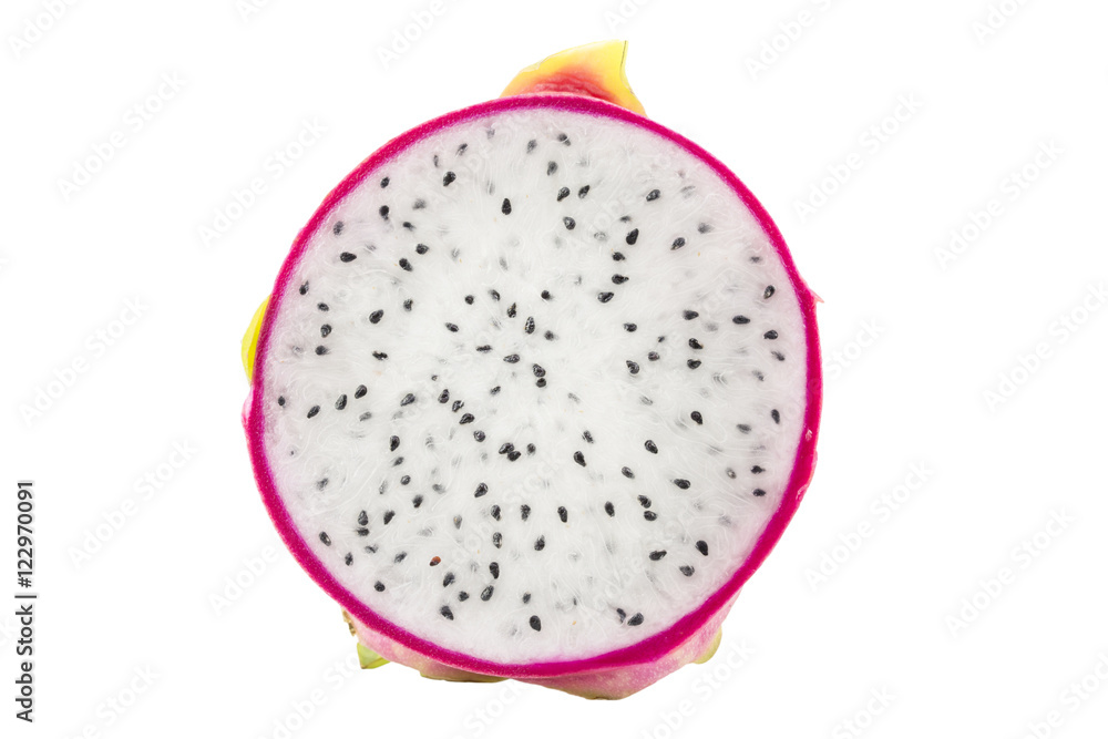Dragon fruit isolated on white background Dragon fruit isolated on white background