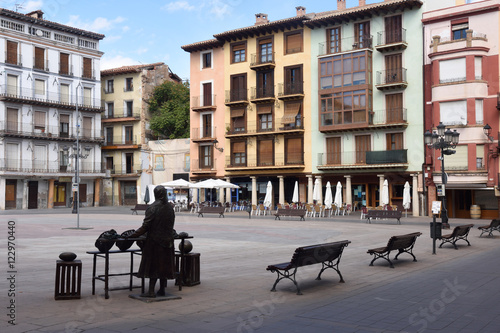 Main square of  Calatayud. Zaragoza province, Aragon photo