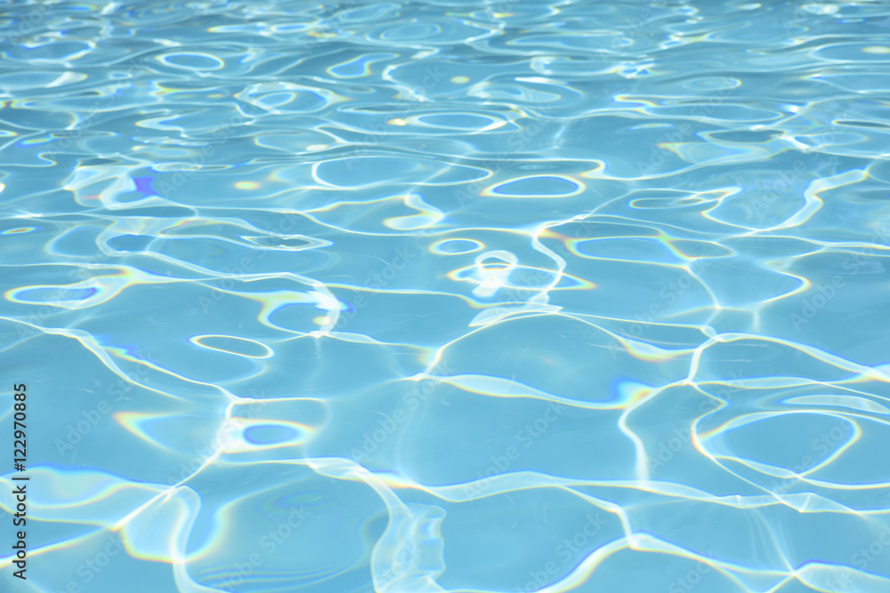 Beautiful water surface and abstract