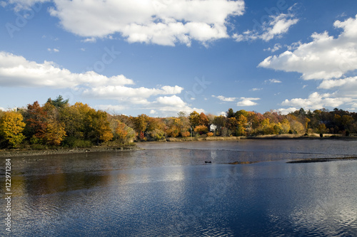 Saugatuck River, Westport, CT, USA photo