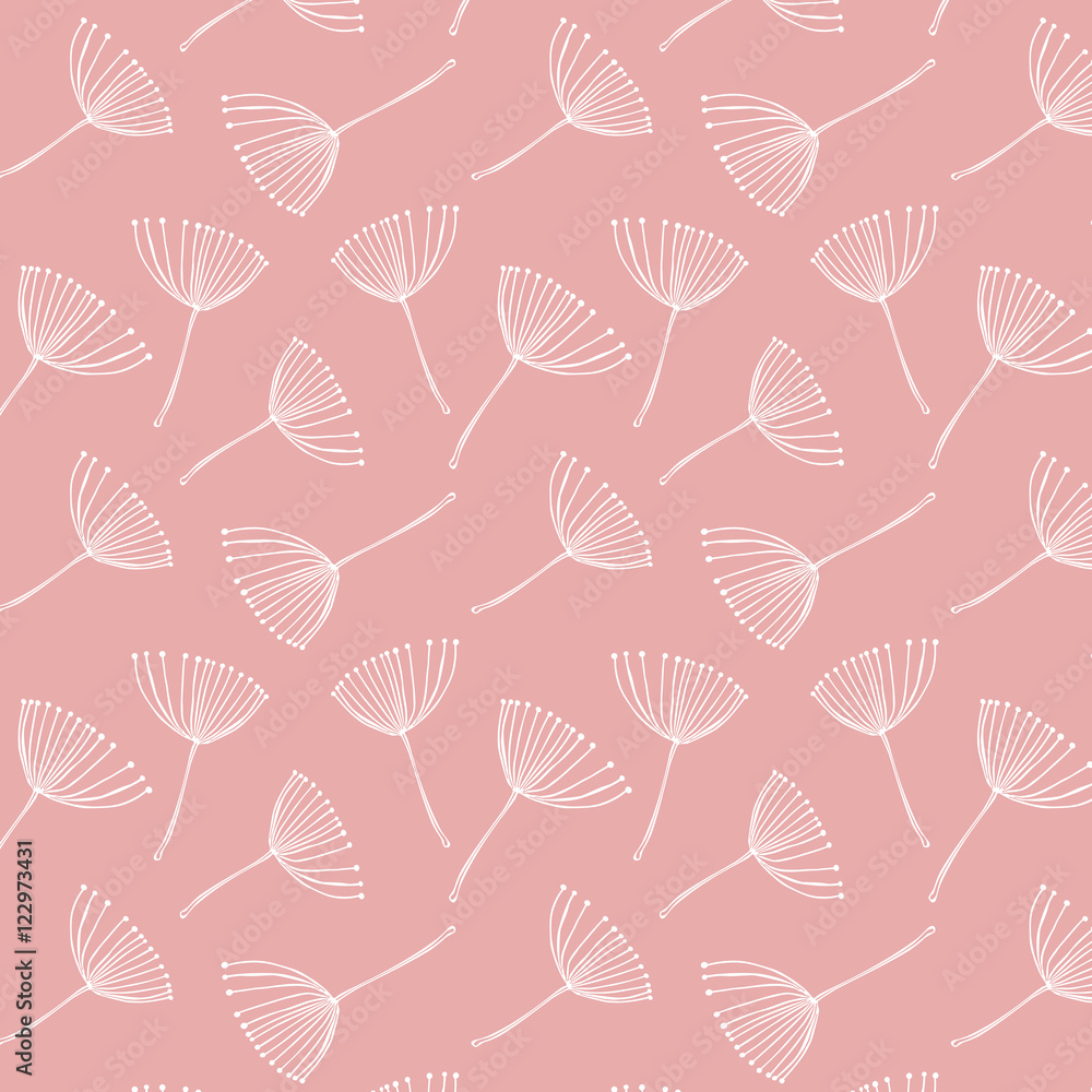Fennel plants pattern. Fennel plants pattern.