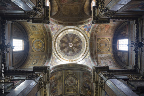 Ceiling of San Rocco church, Rome photo