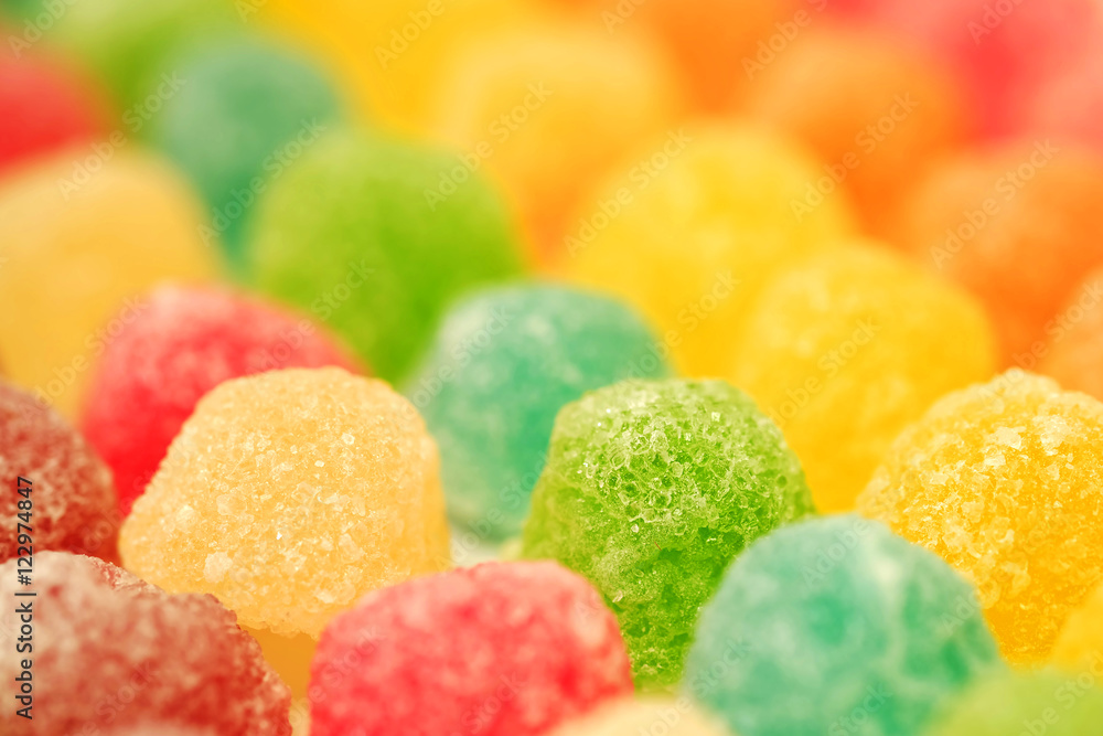 many colorful fruit gelatin in soft focus texture background many colorful fruit gelatin in soft focus texture background
