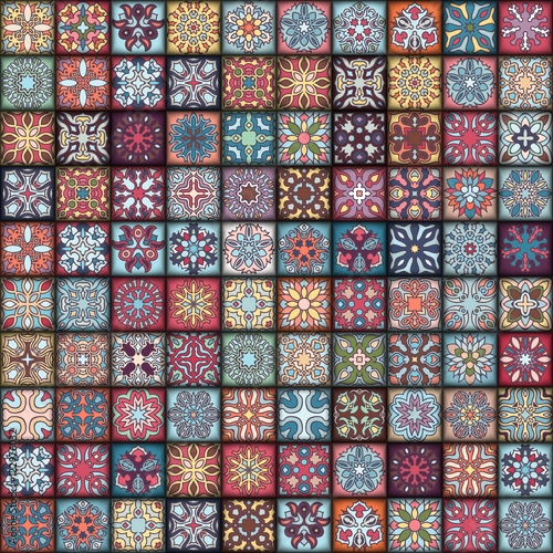 Seamless pattern. Vintage decorative elements. Hand drawn background. Islam, Arabic, Indian, ottoman motifs. Perfect for printing on fabric or paper.