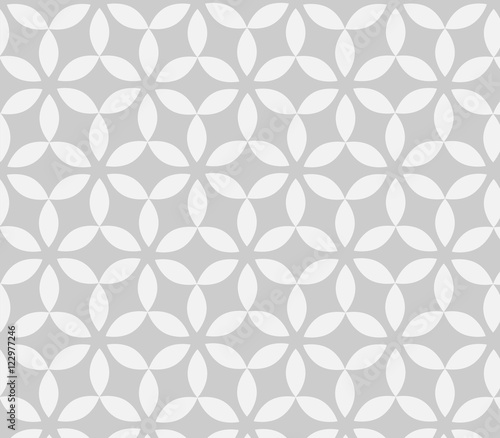 Abstract thin linear petal flower. Vector pattern
