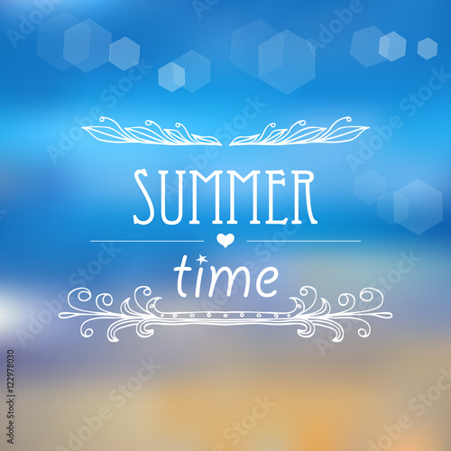 Summer time background