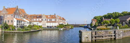 Panoramafoto von Enkhuizen, Niederlande