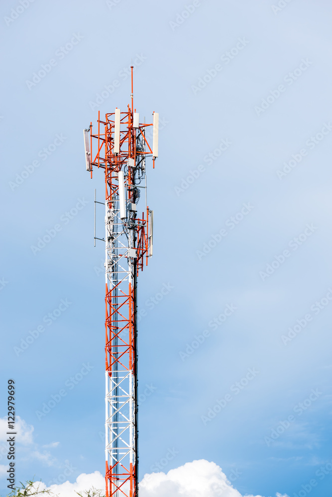 Telephone antennas tower Telephone antennas tower