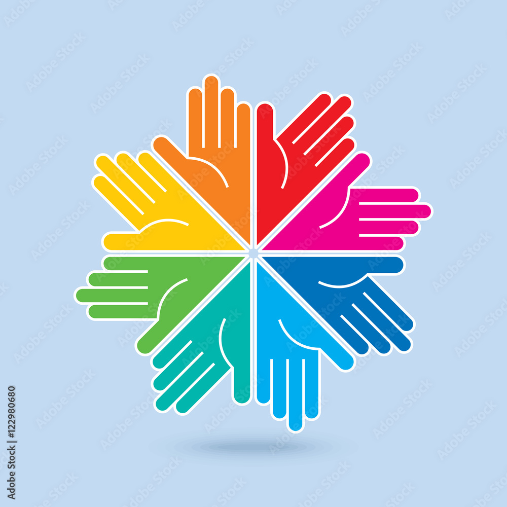 design for teamwork concept