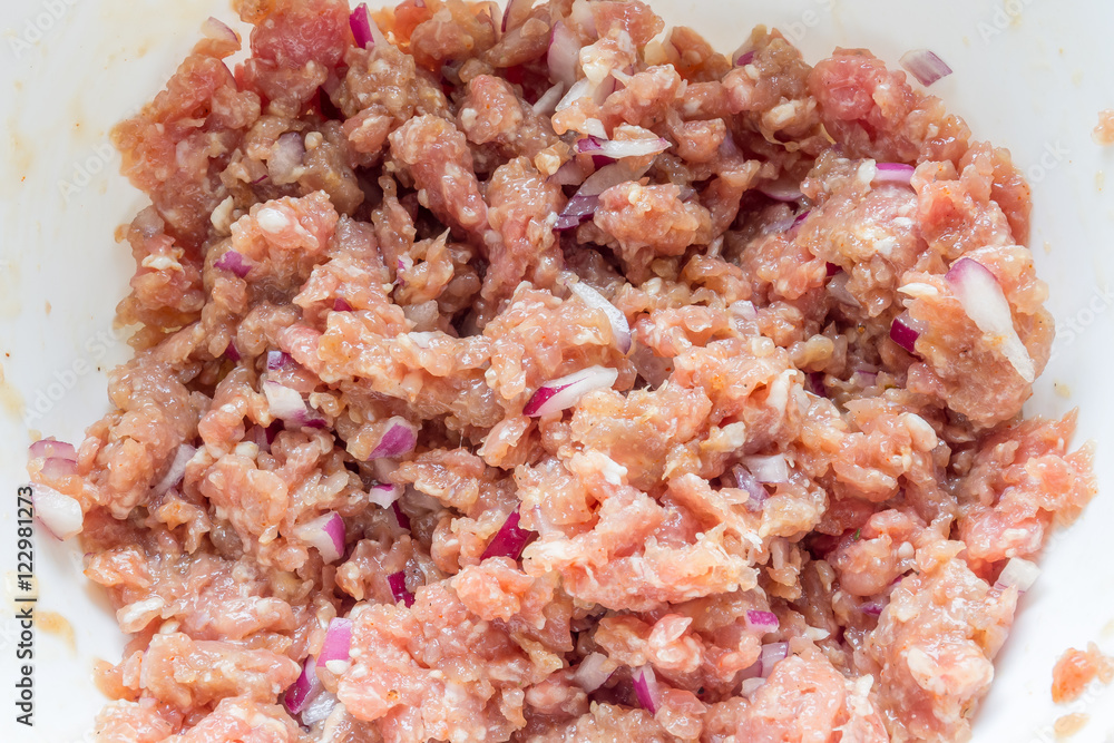 Minced meat for cutlets Minced meat for cutlets