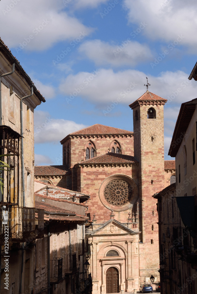 Εκτύπωση καμβά Cathedral of Siguenza, Guadalajara province, Castilla-La Mancha, Spain