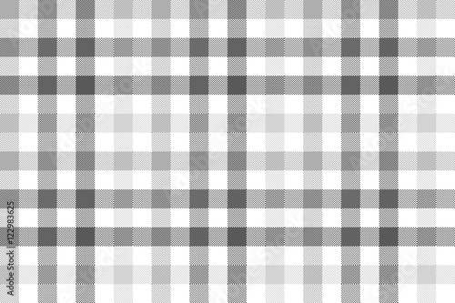 Gray check plaid seamless pattern