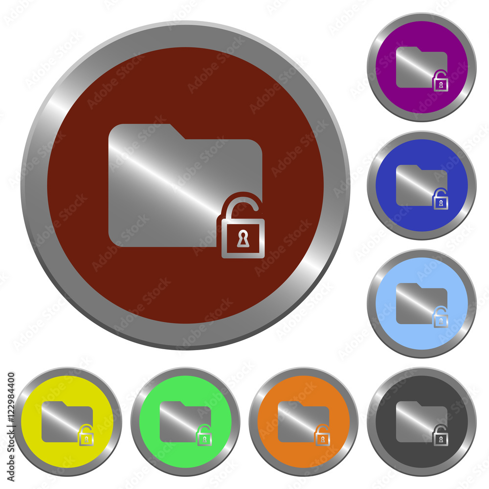 Color unlock folder buttons Color unlock folder buttons