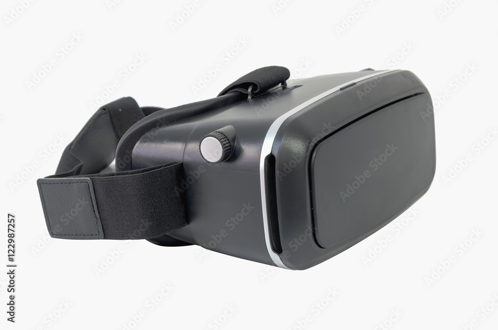 Closed vr glasses in black Closed vr glasses in black