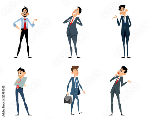 Six businessmen set