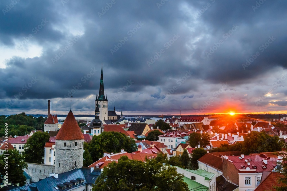 Sonnenaufgang Tallinn
