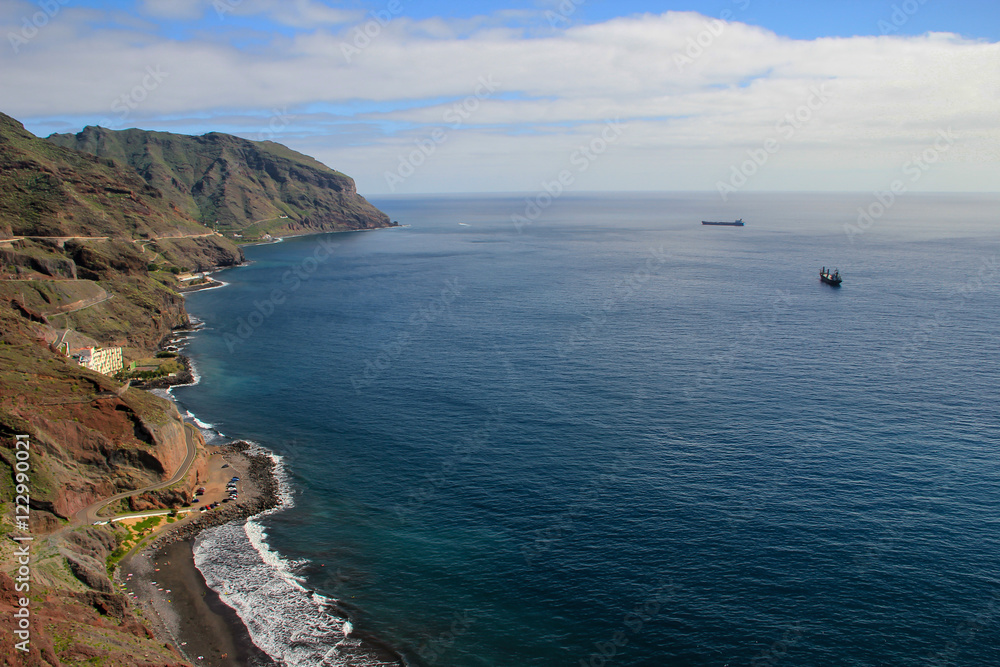 North coast in Tenerife island.