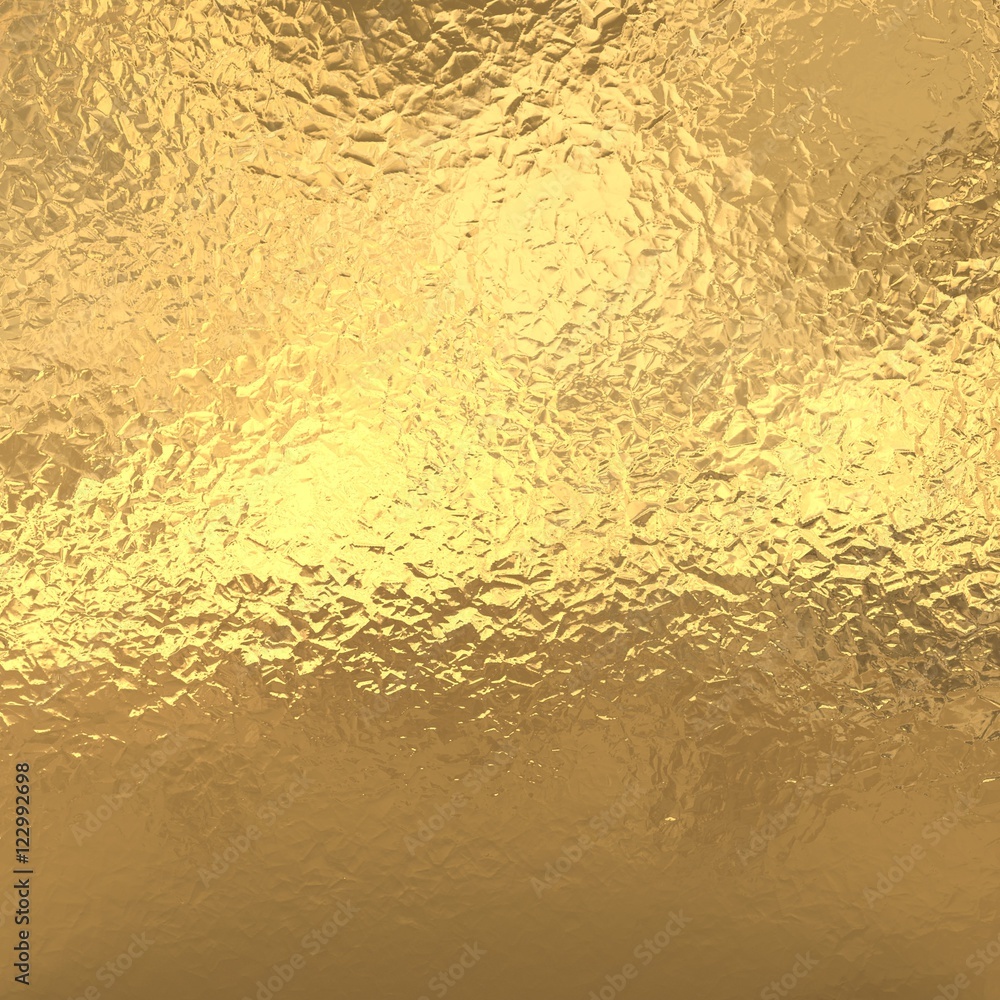 Gold Foil Background (Metal)