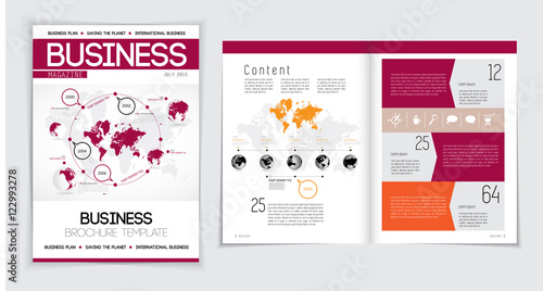 Magazine Layout Vector 
