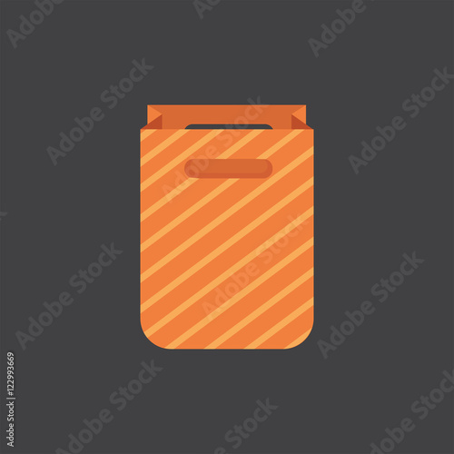 Best shopping with paper bags. Shop bag vector illustrtion