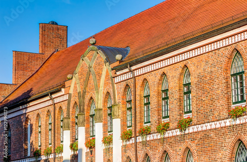 Rathaus am Schuhmarkt in der Altstadt von Parchim, Mecklenburg-Vorpommern photo