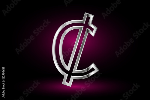 Cent , Cent vector icon