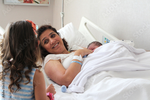 mother breastfeeding her baby