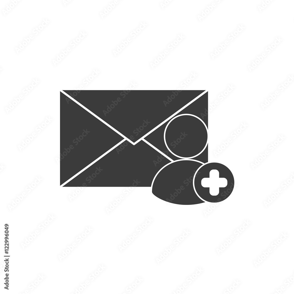 envelope paper with social meida icon vector illustration design envelope paper with social meida icon vector illustration design