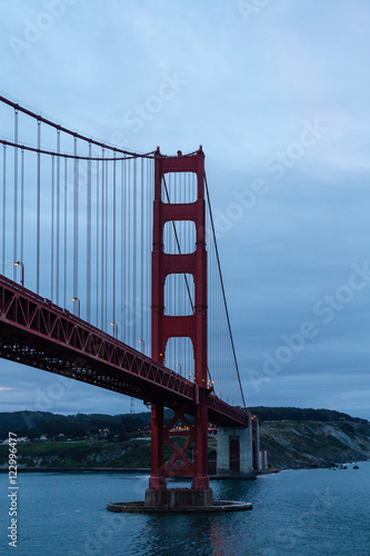 Dusk at Golden Gate
