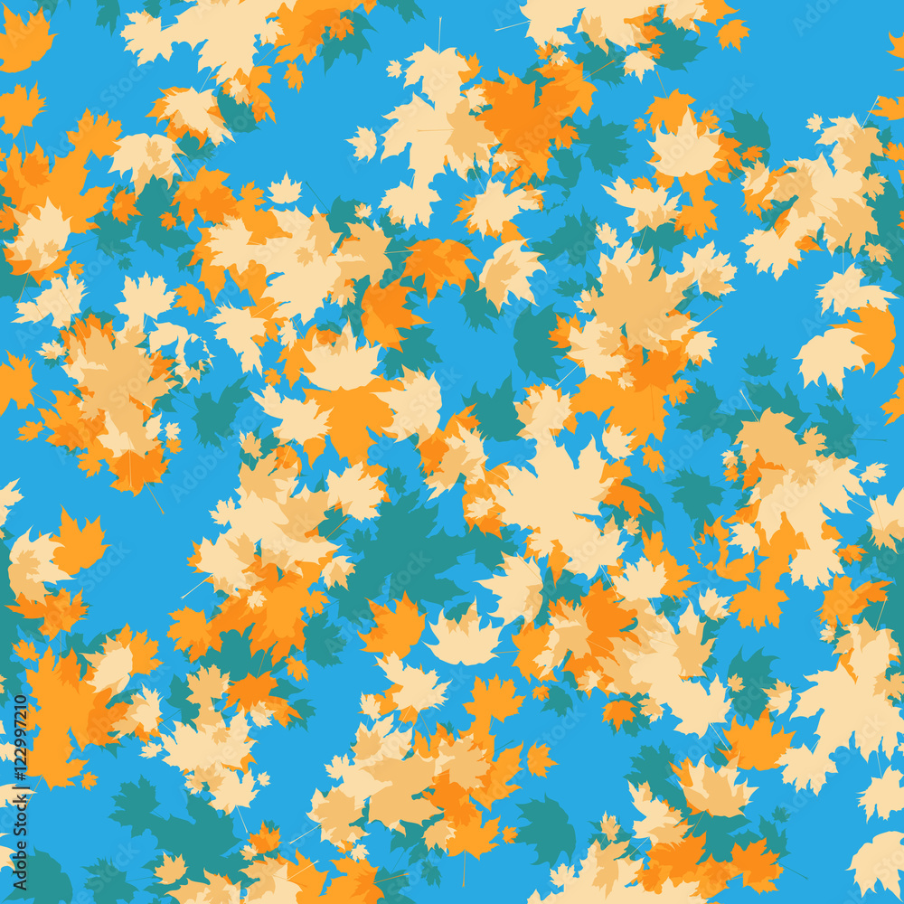 Maple seamless pattern Maple seamless pattern