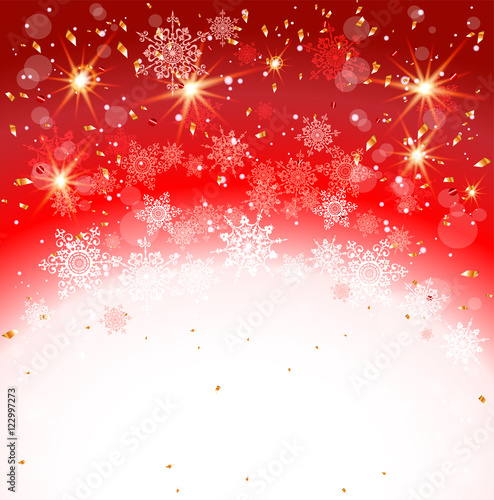 Red holiday backdrop