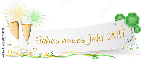 Frohes neues Jahr 2017 (Silvester)